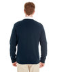 Harriton Men's Pilbloc™ V-Neck Button Cardigan Sweater DARK NAVY ModelBack