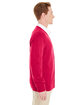 Harriton Men's Pilbloc™ V-Neck Button Cardigan Sweater red ModelSide