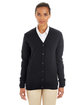 Harriton Ladies' Pilbloc™ V-Neck Button Cardigan Sweater  