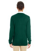Harriton Ladies' Pilbloc™ V-Neck Button Cardigan Sweater hunter ModelBack