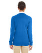 Harriton Ladies' Pilbloc™ V-Neck Button Cardigan Sweater TRUE ROYAL ModelBack
