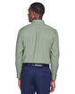 Harriton Men's Easy Blend™ Long-Sleeve Twill Shirt with Stain-Release dill ModelBack