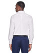 Harriton Men's Easy Blend™ Long-Sleeve Twill Shirt with Stain-Release white ModelBack