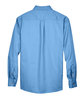 Harriton Men's Easy Blend™ Long-Sleeve Twill Shirt with Stain-Release lt college blue FlatBack