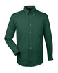 Harriton Men's Easy Blend™ Long-Sleeve Twill Shirt with Stain-Release HUNTER OFFront