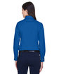 Harriton Ladies' Easy Blend™ Long-Sleeve Twill Shirt with Stain-Release french blue ModelBack