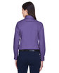 Harriton Ladies' Easy Blend™ Long-Sleeve Twill Shirt with Stain-Release team purple ModelBack