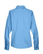 Harriton Ladies' Easy Blend™ Long-Sleeve Twill Shirt with Stain-Release LT COLLEGE BLUE FlatBack