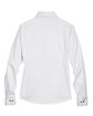 Harriton Ladies' Easy Blend™ Long-Sleeve Twill Shirt with Stain-Release white FlatBack