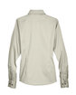Harriton Ladies' Easy Blend™ Long-Sleeve Twill Shirt with Stain-Release creme FlatBack