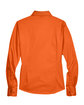 Harriton Ladies' Easy Blend™ Long-Sleeve Twill Shirt with Stain-Release team orange FlatBack