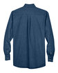 Harriton Men's Tall 6.5 oz. Long-Sleeve Denim Shirt  FlatBack