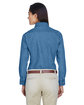 Harriton Ladies' 6.5 oz. Long-Sleeve Denim Shirt  ModelBack