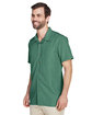 Harriton Men's Barbados Textured Camp Shirt PALM GREEN ModelQrt