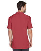 Harriton Men's Bahama Cord Camp Shirt tile red ModelBack