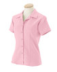 Harriton Ladies' Bahama Cord CampShirt blush OFFront