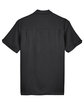 Harriton Men's Two-Tone Camp Shirt black/ creme FlatBack