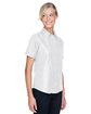 Harriton Ladies' Key West Short-Sleeve Performance Staff Shirt white ModelQrt