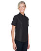 Harriton Ladies' Key West Short-Sleeve Performance Staff Shirt black ModelQrt