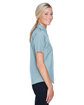 Harriton Ladies' Key West Short-Sleeve Performance Staff Shirt cloud blue ModelSide