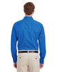 Harriton Men's Foundation 100% Cotton Long-Sleeve Twill Shirt with Teflon™ french blue ModelBack