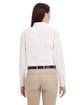 Harriton Ladies' Foundation 100% Cotton Long-Sleeve Twill Shirt with Teflon™  ModelBack