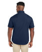 Harriton Men's Advantage IL Short-Sleeve Work Shirt dark navy ModelBack