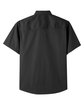 Harriton Men's Advantage IL Short-Sleeve Work Shirt black FlatBack