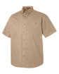 Harriton Men's Advantage IL Short-Sleeve Work Shirt khaki OFQrt