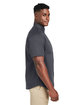 Harriton Men's Advantage IL Short-Sleeve Work Shirt dark charcoal ModelSide