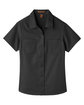 Harriton Ladies' Advantage IL Short-Sleeve Work Shirt black FlatFront