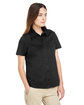 Harriton Ladies' Advantage IL Short-Sleeve Work Shirt black ModelQrt