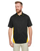 Harriton Men's Flash IL Colorblock Short Sleeve Shirt  