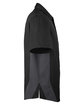Harriton Men's Tall Flash IL Colorblock Short Sleeve Shirt black/ dk charcl OFSide