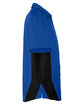 Harriton Men's Tall Flash IL Colorblock Short Sleeve Shirt tr royal/ black OFSide