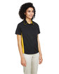 Harriton Ladies' Flash IL Colorblock Short Sleeve Shirt  ModelQrt
