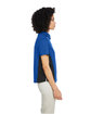 Harriton Ladies' Flash IL Colorblock Short Sleeve Shirt tr royal/ black ModelSide