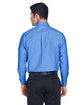Harriton Men's Long-Sleeve Oxford with Stain-Release french blue ModelBack