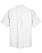 Harriton Men's Short-Sleeve Oxford with Stain-Release white FlatBack