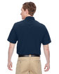 Harriton Men's Paradise Short-Sleeve Performance Shirt navy ModelBack