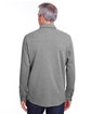 Harriton Adult StainBloc Pique Fleece Shirt-Jacket drk charcoal hth ModelBack