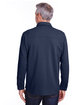 Harriton Adult StainBloc Pique Fleece Shirt-Jacket dark navy ModelBack