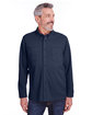 Harriton Adult StainBloc Pique Fleece Shirt-Jacket  