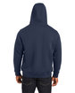 Harriton Men's ClimaBloc Lined Heavyweight Hooded Sweatshirt dark navy ModelBack