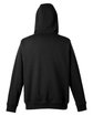 Harriton Men's ClimaBloc Lined Heavyweight Hooded Sweatshirt black OFBack