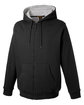 Harriton Men's ClimaBloc Lined Heavyweight Hooded Sweatshirt black OFQrt
