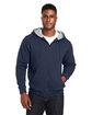 Harriton Men's Tall ClimaBloc Lined Heavyweight Hooded Sweatshirt  