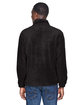 Harriton Adult 8 oz. Quarter-Zip Fleece Pullover BLACK ModelBack