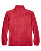 Harriton Adult 8 oz. Quarter-Zip Fleece Pullover red FlatBack