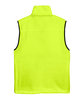 Harriton Adult 8 oz. Fleece Vest safety yellow FlatBack